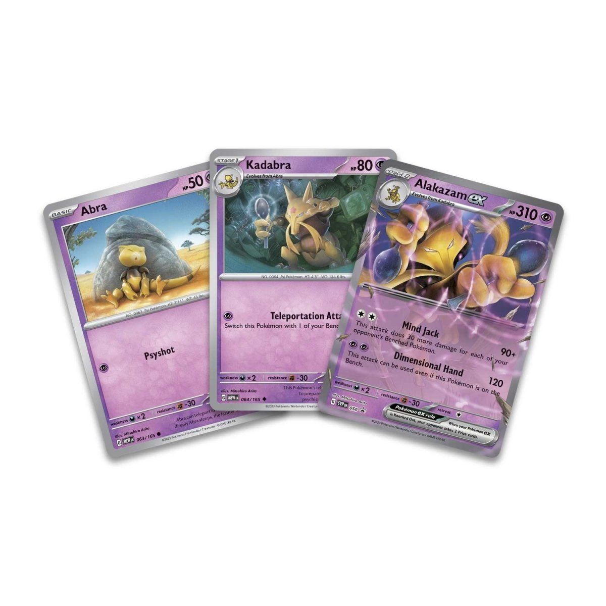 2023 Pokemon 151: Alakazam ex Collection
