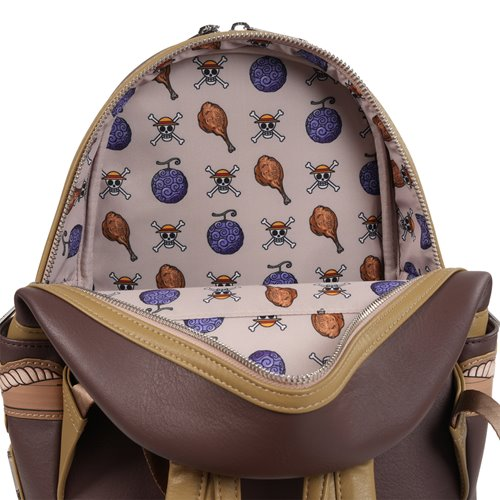 One Piece Wanted Dead or Alive Monkey D. Luffy Mini-Backpack - Entertainment Earth Exclusive