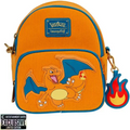 Pokemon Charizard Corduroy Convertible Mini-Backpack - Entertainment Earth Exclusive