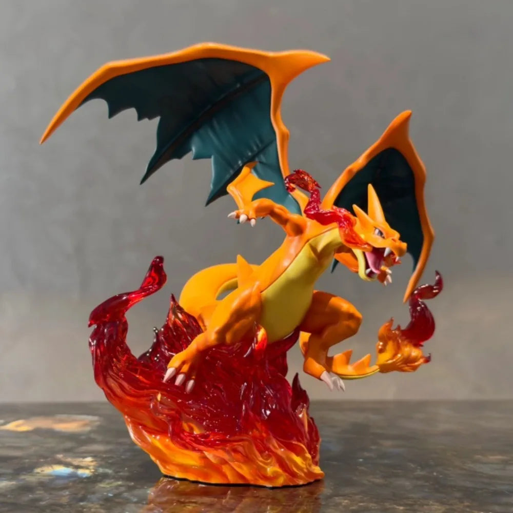 Charizard Anime Figurine, Pokemon Action Figures PVC Statue Collectible 20 CM